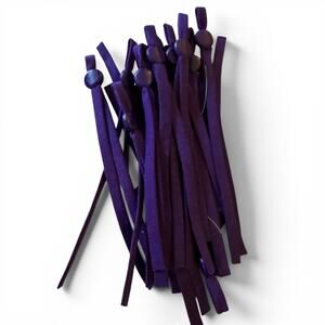 Purple Elastic Adjustable Pull Tab Crafting Masks Sewing Lot Of 15